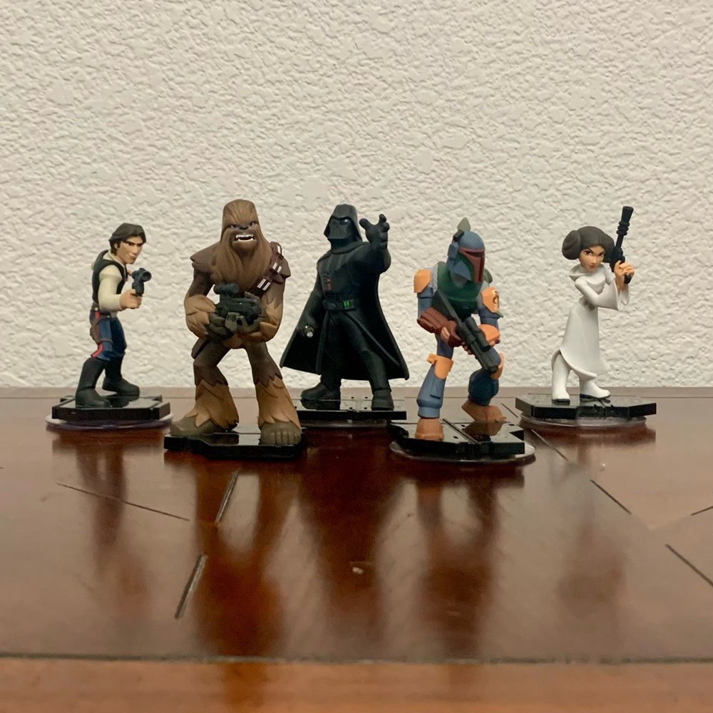 Disney Infinity Star Wars Character Lot
